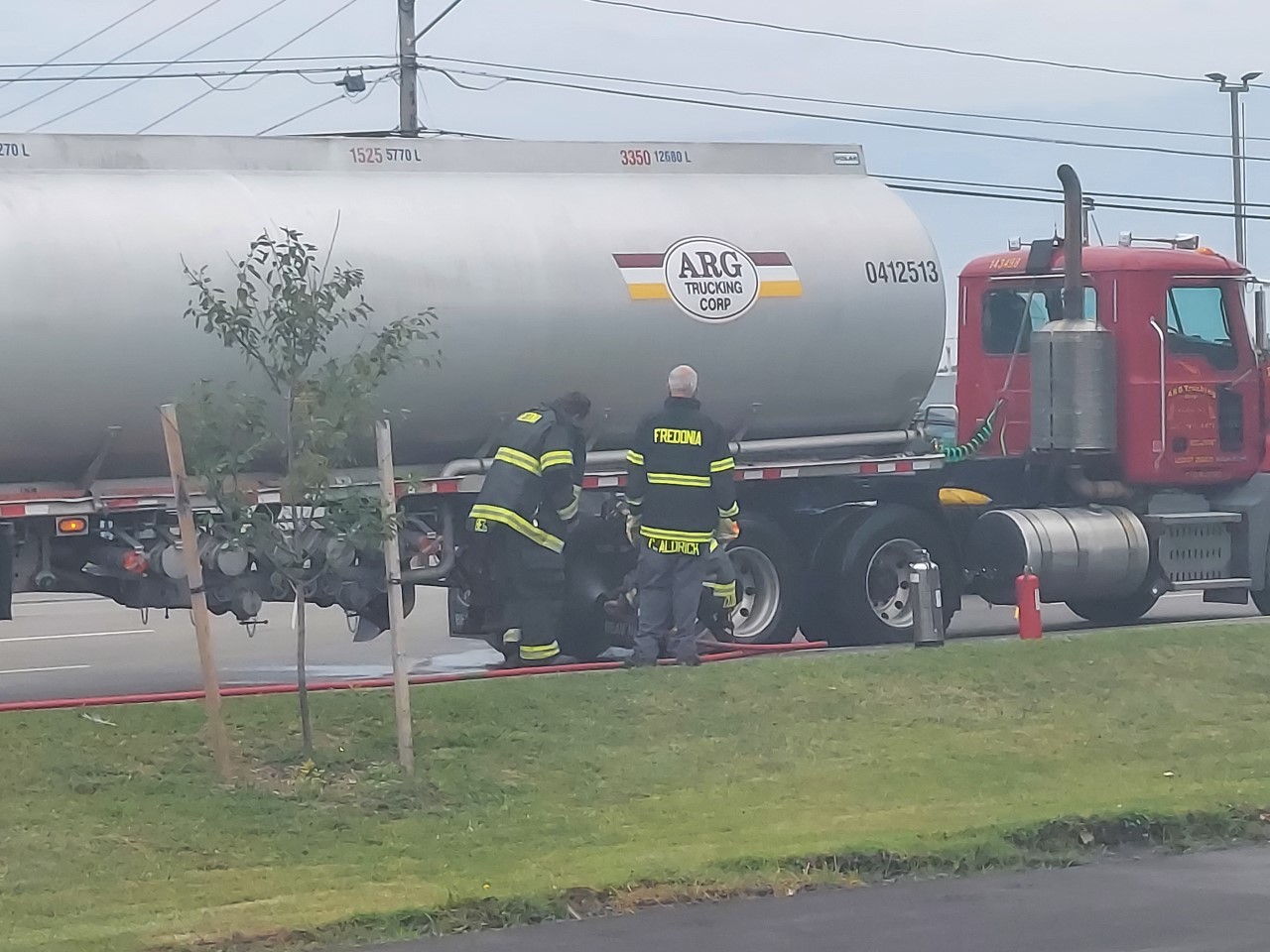 Brake fire quickly quelled in Fredonia News, Sports, Jobs Observer